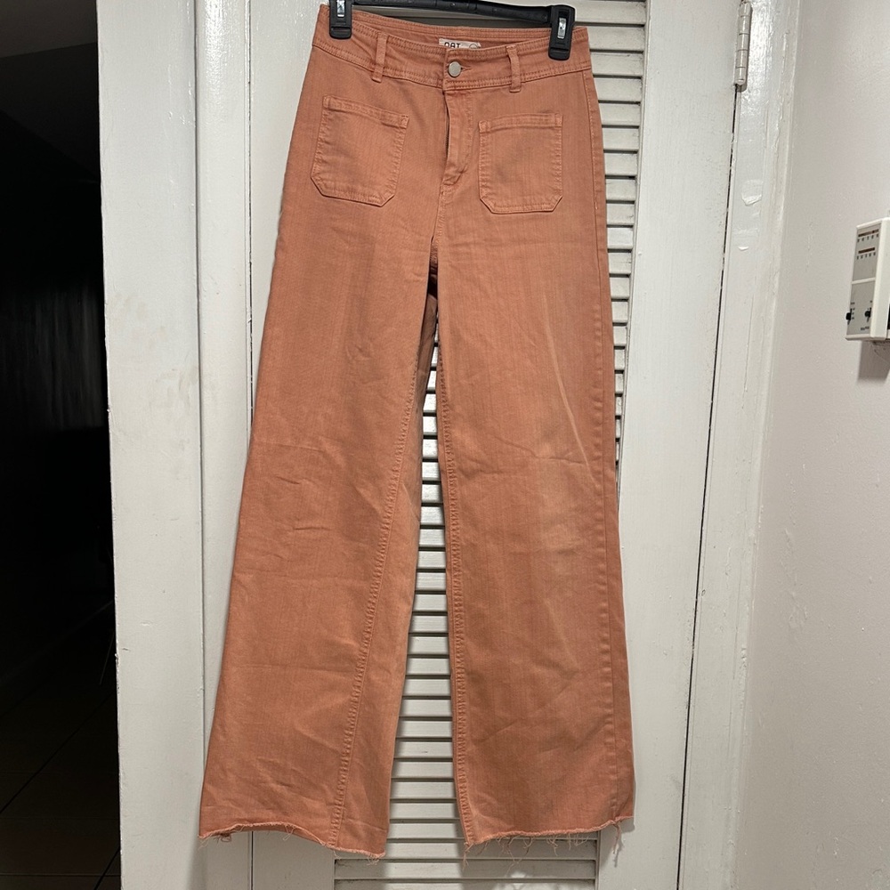 Oat New York Salmon Straight-Leg Pants